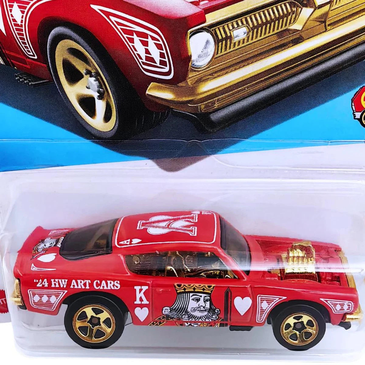 Hot Wheels KING KUDA Red Color HW Art Cars Series 2024 + CASING