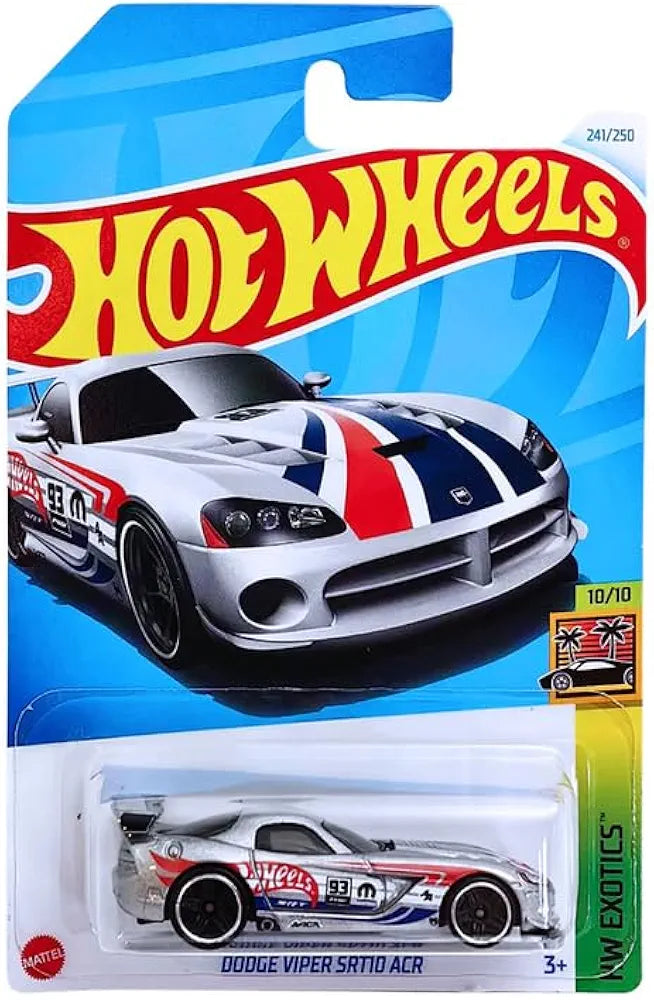 Hot Wheels Dodge Viper SRT10 ACR HW Exotics Ages 3 and Up by Small CLAP (Grey) 50+ bought in past month