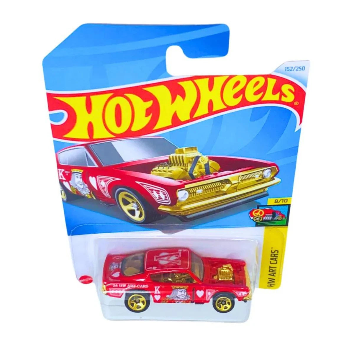 Hot Wheels KING KUDA Red Color HW Art Cars Series 2024 + CASING