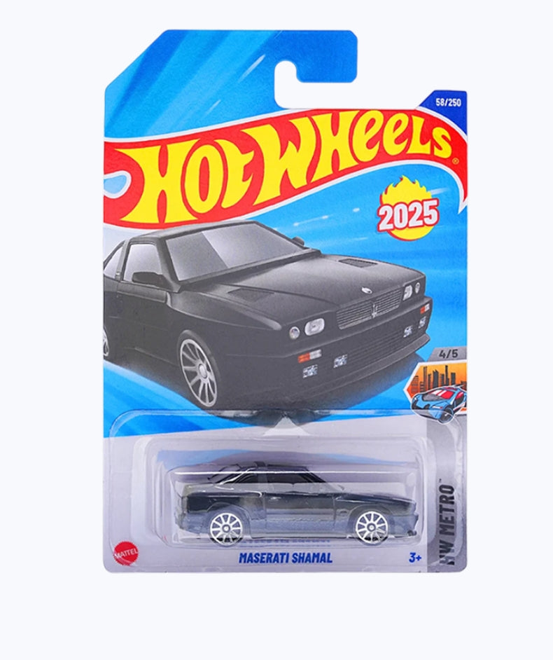 Hot Wheels Maserati Shamal 2025 Case K Black Italian GT Classic HW Metro