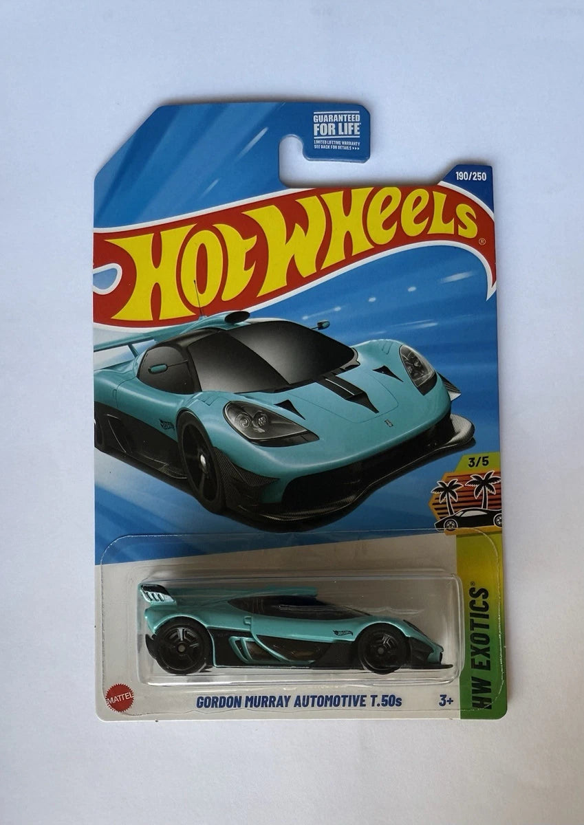 Hot Wheels 2025 Case J GORDON MURRAY AUTOMOTIVE T.50s U. S. Card