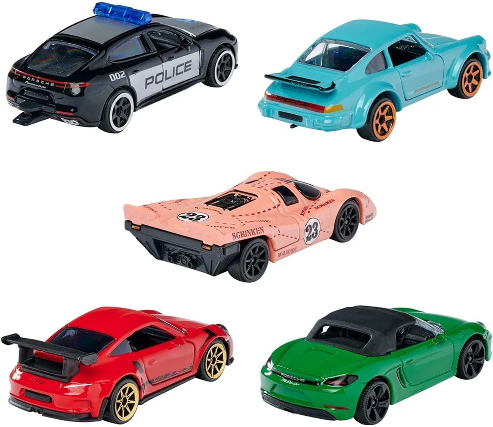 MAJORETTE - PORSCHE 5 PIECES GIFTPACK