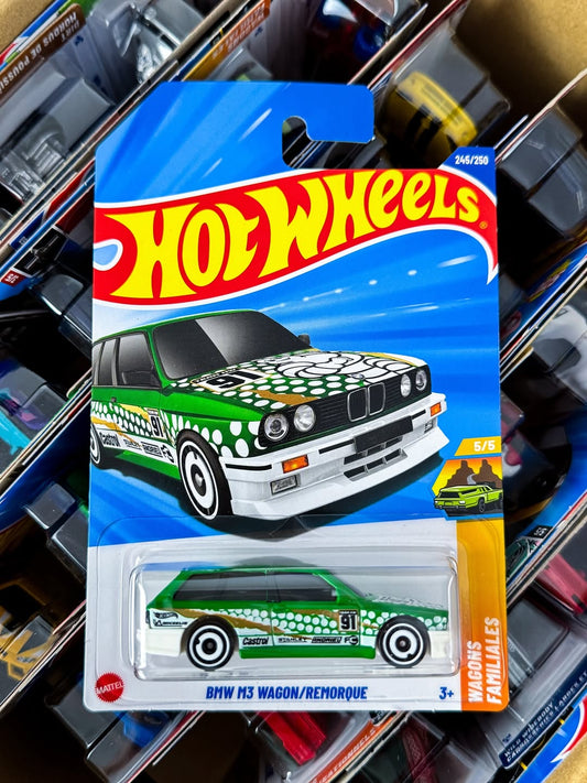 BMW m3 wagon remorque hot wheels