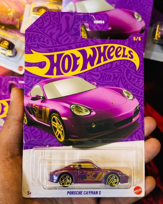 Hotwheels 57th Anniversay Porsche Cayman S