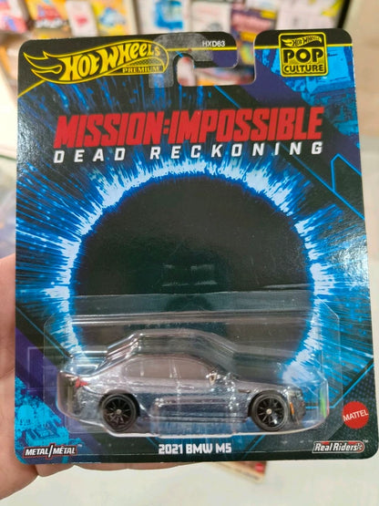 Hotwheels Premium 2025 | 2021 BMW M5 | MISSION IMPOSSIBLE DEAD RECKONING | REAL RIDERS | Pop culture | HXD63