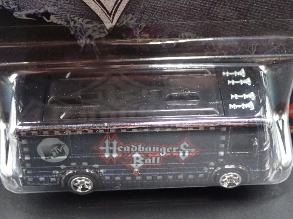 2025 HOT WHEELS PREMIUM POP CULTURE CASE K MTV HEADBANGERS BALL HW TOUR BUS