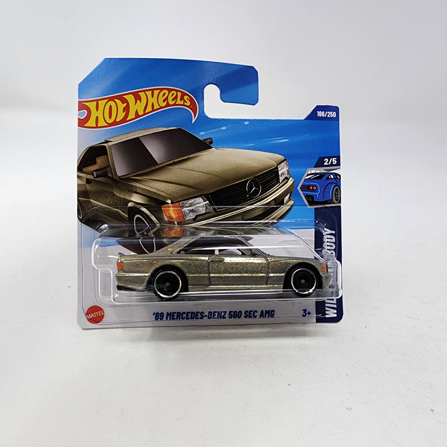 89 Mercedes-Benz 560 SEC AMG #186 * 2025 Hot Wheels NEW! J Case