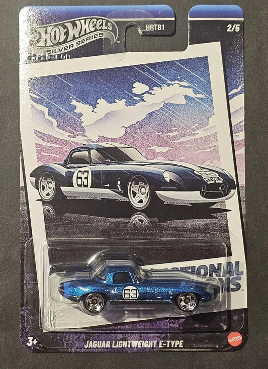 Hotwheels Silver Series, Jaguar Lightweight E-Type, National Icons, New 2025