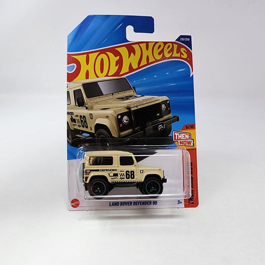 Land Rover Defender 90 #210 * Tan * 2025 Hot Wheels NEW! K Case