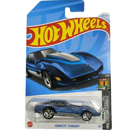 Hot Wheels 2024 Corvette Stingray HW Dream Garage Ages 3 and Up (Blue)