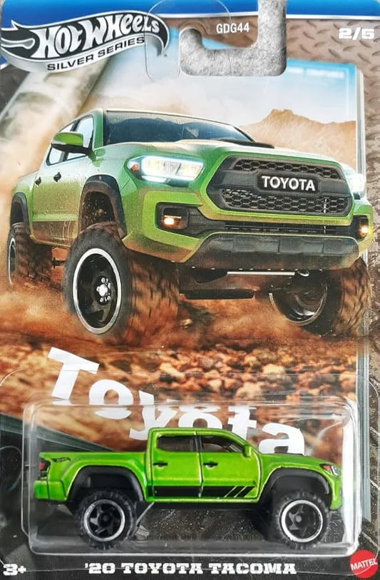 Hot Wheels Silver Series '20 Toyota Tacoma [Green], 2/5, 1:64 Scale Diecast Vehicle