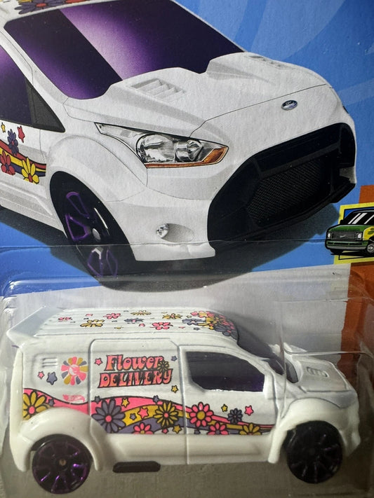 2024 HOT WHEELS #216 - Ford Transit Connect (Case K Treasure Hunt - Long Card)
