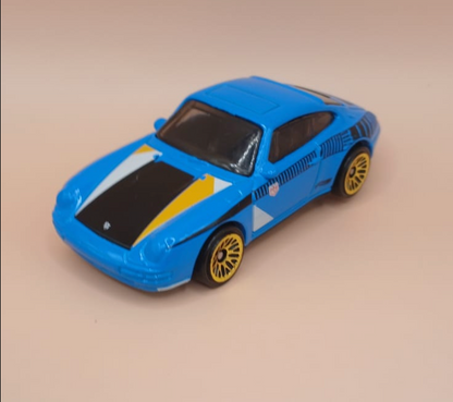 Display - 3D Wooden Frame Wall Art for Hotwheels Car Enthusiasts PORSCHE CARRERA (BLUR)