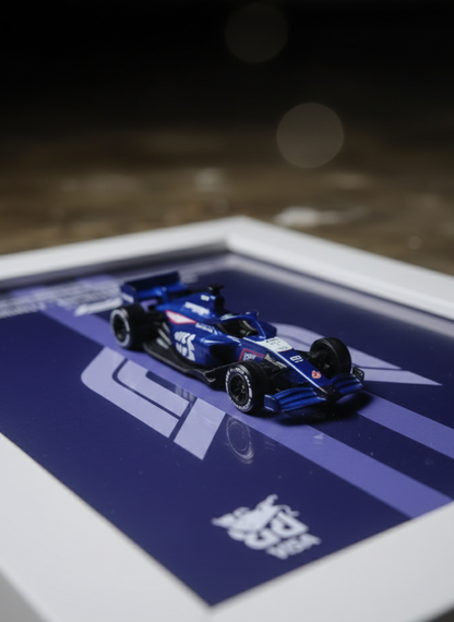 Premium 3D F1 Race Car Framed Art | The Ultimate Gift for Car Lovers