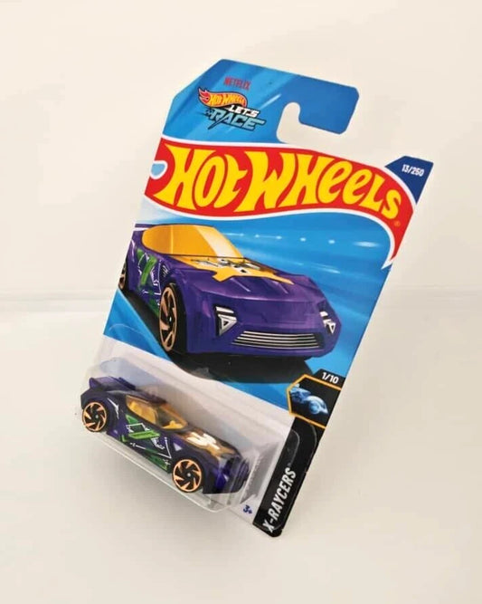 Hot Wheels 2025 Case-J NERVE HAMMER HW X-Raycers Series with FREE Protector