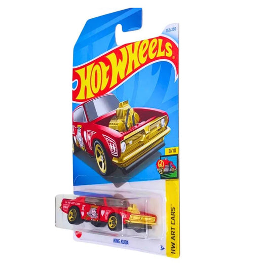 Hot Wheels KING KUDA Red Color HW Art Cars Series 2024 + CASING