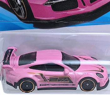Hot Wheels Porsche 911 GT3 RS Then and Now Ages 3 Years and Up 220/250 (Pink)