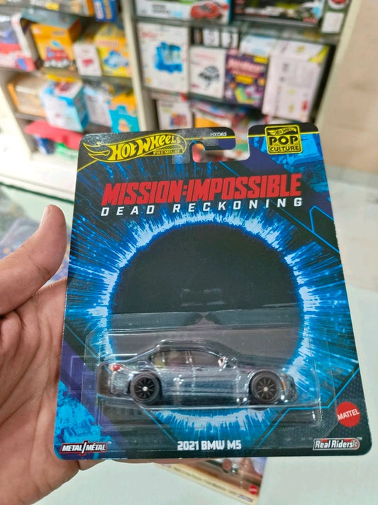 Hotwheels Premium 2025 | 2021 BMW M5 | MISSION IMPOSSIBLE DEAD RECKONING | REAL RIDERS | Pop culture | HXD63