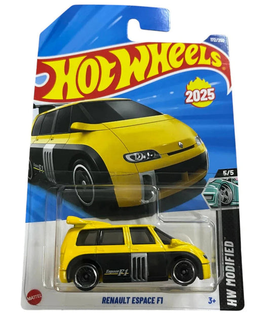 Hot Wheels 2025 Case-J RENAULT ESPACE F1 U. S. Card