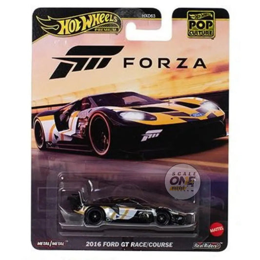 Hot Wheels - 1:64 - 2016 Ford GT Race (Forza) - Pop Culture 2025 L Case