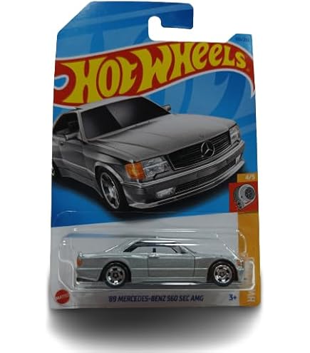 89 Mercedes-Benz 560 SEC AMG #186 * 2025 Hot Wheels NEW! J Case
