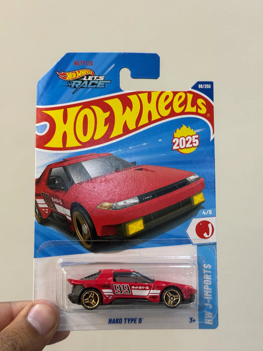 HOT WHEELS HAKO TYPE -D