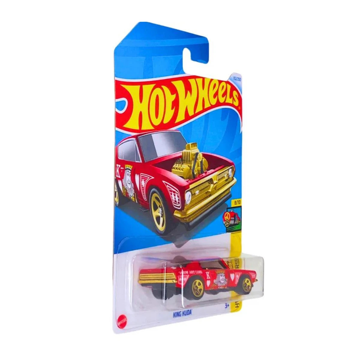 Hot Wheels KING KUDA Red Color HW Art Cars Series 2024 + CASING