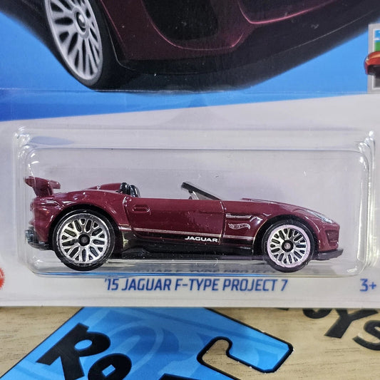HOT WHEELS 15 JAGUAR F-TYPE PROJECT 7 2024 Series HW ROADSTERS