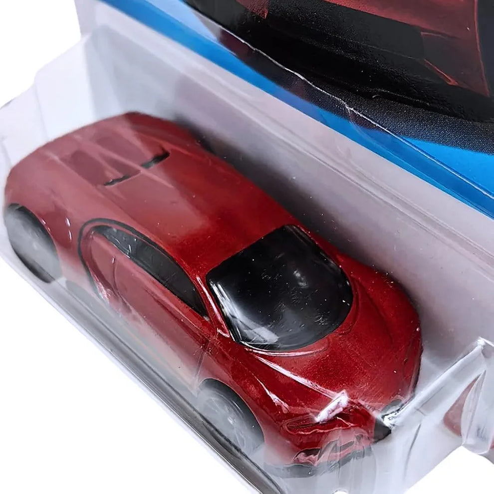Hot Wheels 2024 16 Bugatti Chiron Quarter Mile Heroes Ages 3 and Up (Red)