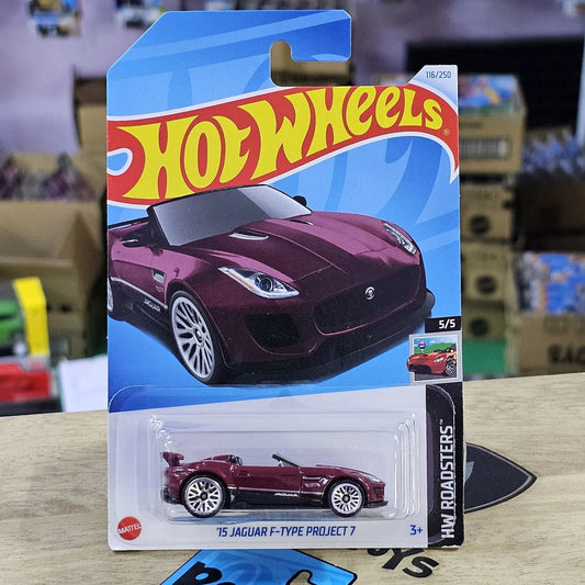 HOT WHEELS 15 JAGUAR F-TYPE PROJECT 7 2024 Series HW ROADSTERS