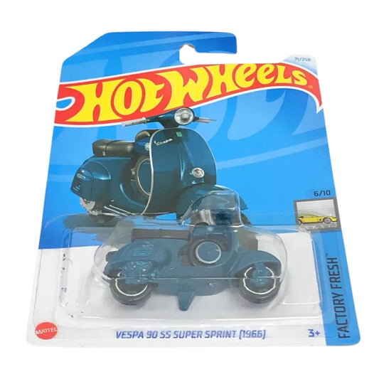 NEW Hot Wheels Factory Fresh 6/10 Vespa 90 SS Super Sprint 71/250 Free Shipping