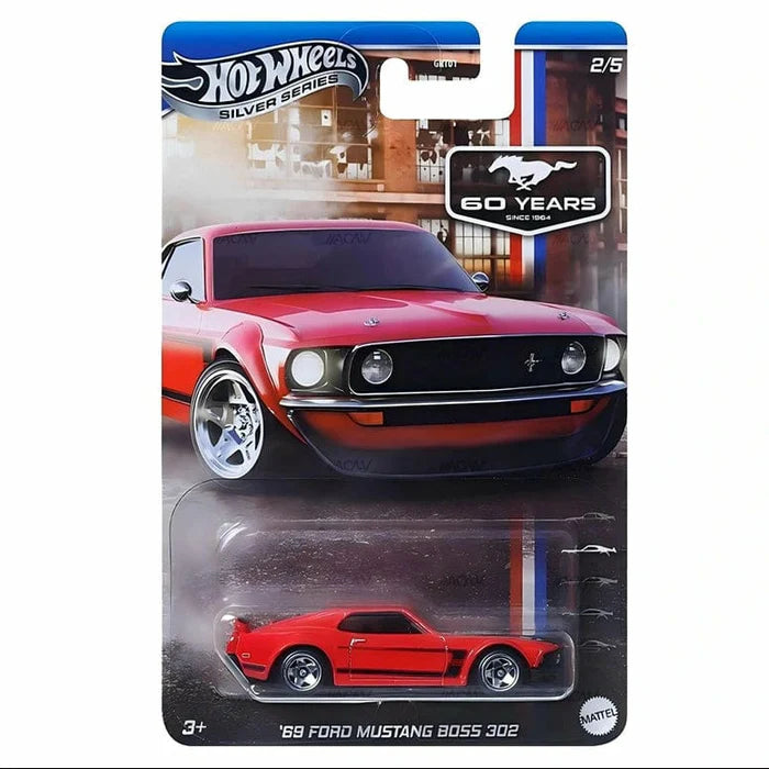 Hot Wheels (SILVER SERIES ) 2025 : ’69 Ford Mustang BOSS 302
