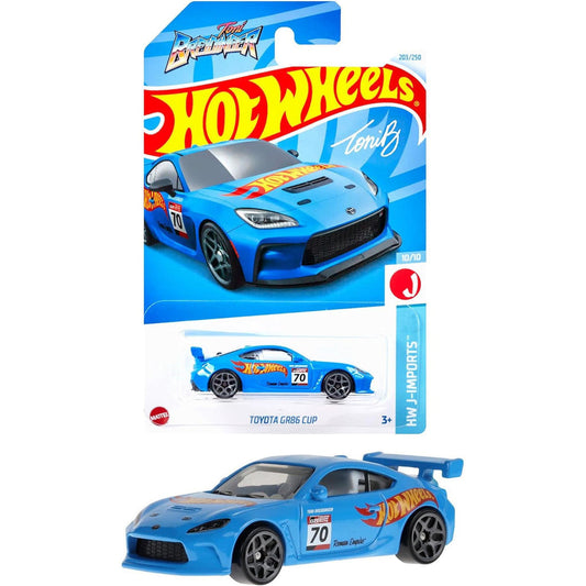Hot Wheels 2024 Toyota GR86 Cup HW J Imports Ages 3 and Up (Blue)