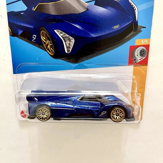 Hot Wheels 2024 Cadillac Project GTP Hypercar Ages 3 and Up (Blue)