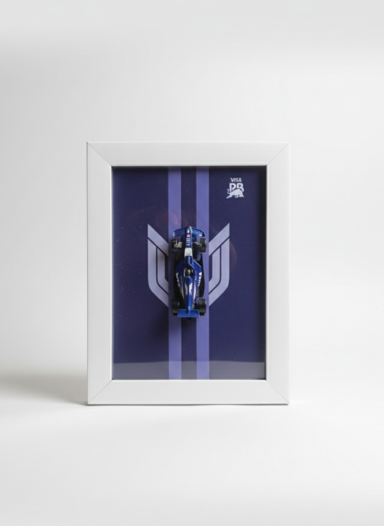 Premium 3D F1 Race Car Framed Art | The Ultimate Gift for Car Lovers