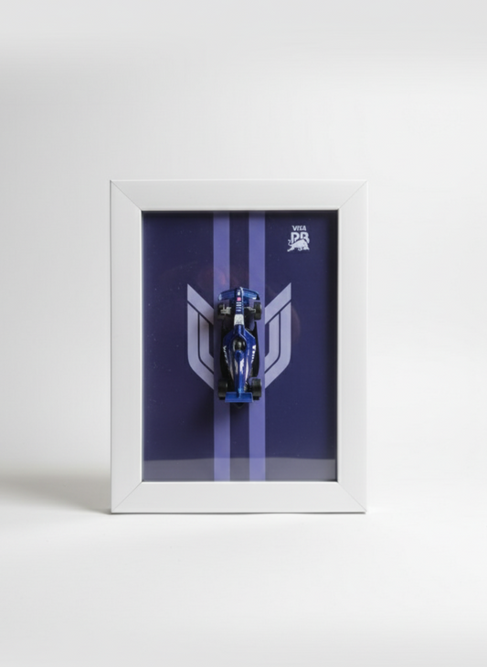 Premium 3D F1 Race Car Framed Art | The Ultimate Gift for Car Lovers
