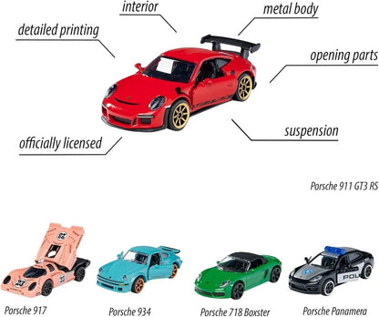 MAJORETTE - PORSCHE 5 PIECES GIFTPACK