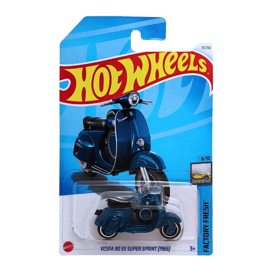 NEW Hot Wheels Factory Fresh 6/10 Vespa 90 SS Super Sprint 71/250 Free Shipping