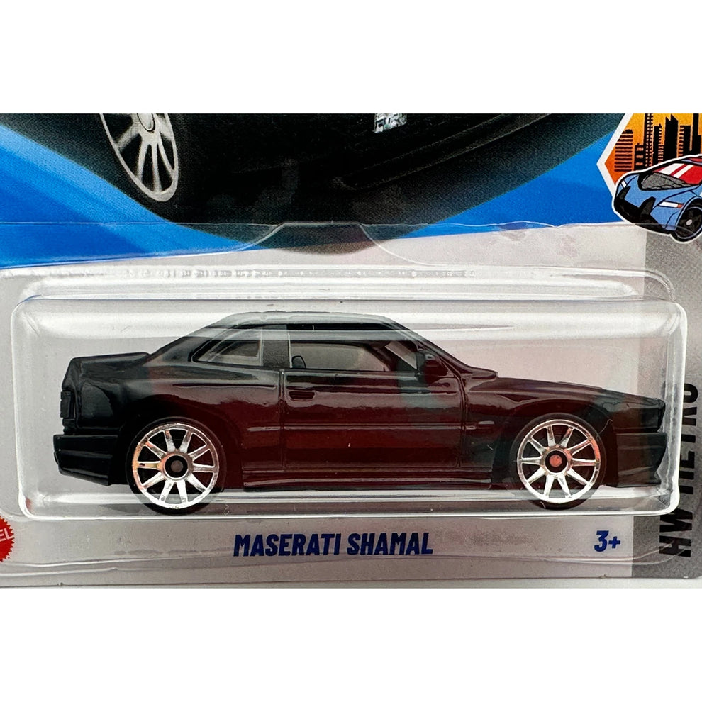 Hot Wheels Maserati Shamal 2025 Case K Black Italian GT Classic HW Metro