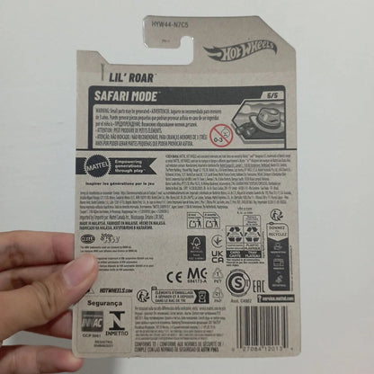 Hot Wheels 2025 Case K Lil' Roar Safari Mode - International Card #203