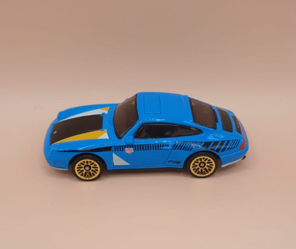 Display - 3D Wooden Frame Wall Art for Hotwheels Car Enthusiasts PORSCHE CARRERA (BLUR)