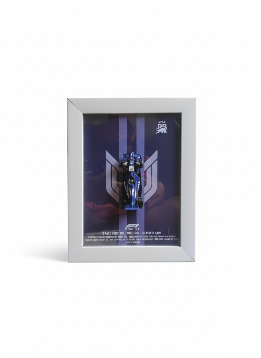 Premium 3D F1 Race Car Framed Art | The Ultimate Gift for Car Lovers
