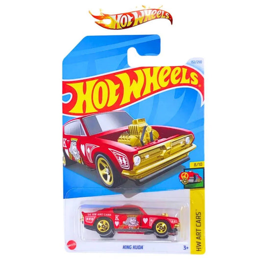 Hot Wheels KING KUDA Red Color HW Art Cars Series 2024 + CASING
