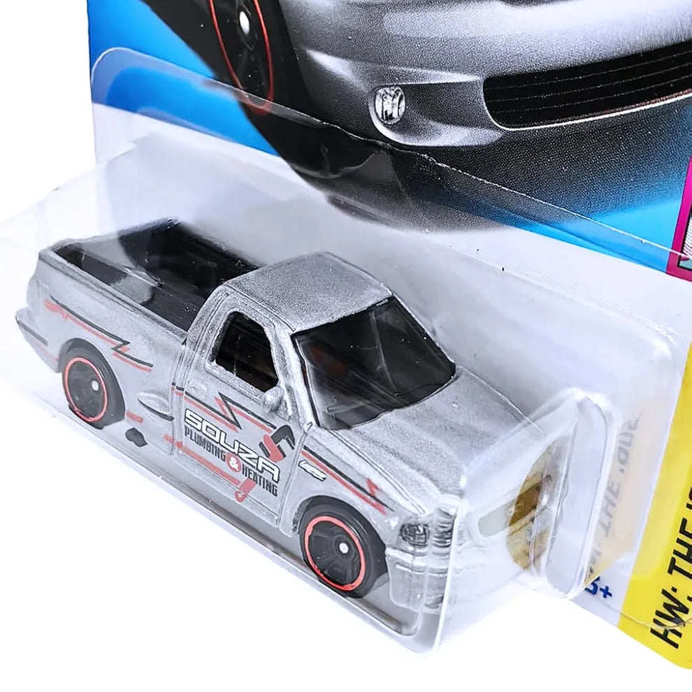 Hot Wheels 2024 99 Ford F-150 SVT Lightning HW The 90S Ages 3 and Up (Grey)