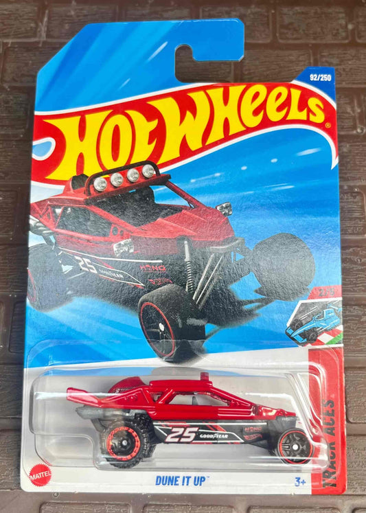 2025 HotWheels Dune It Up (Red) #2) Track Aces Series MOC