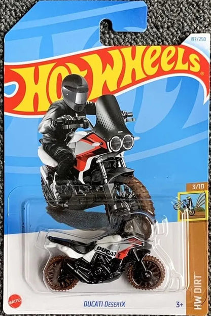 Hot Wheels 1:64 Ducati Desertx HW Dirt 3 Years & Above (White)