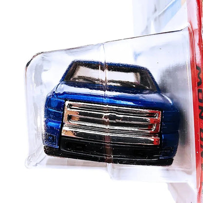 Hot Wheels Chevy Silverado Then and Now for Ages 3 and Up (Blue)