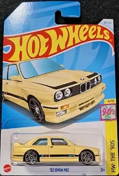 Hot Wheels 1:64 92 BMW M3 HW The 90S 3 Years & Above (Yellow)