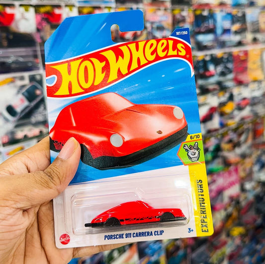 Hot Wheels Porsche 911 Carrerra Clip (Red)