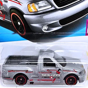 Hot Wheels 2024 99 Ford F-150 SVT Lightning HW The 90S Ages 3 and Up (Grey)
